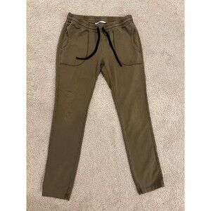 Lis Lareida Lenny Jogging Olive Green Trousers Womens Knit Pants Large Designer